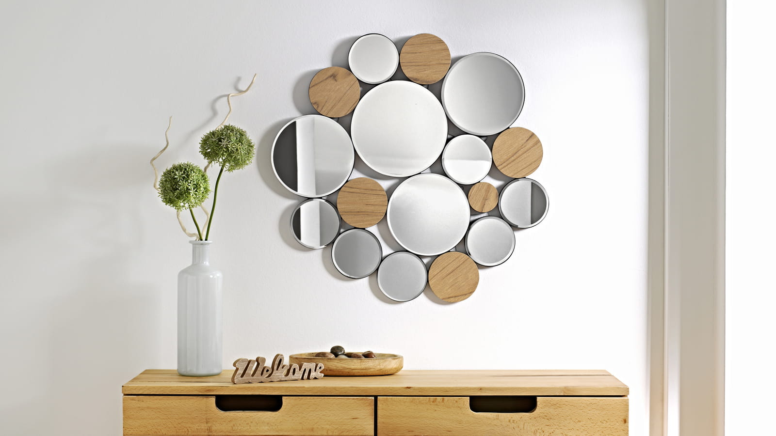 Miroir rond Helline