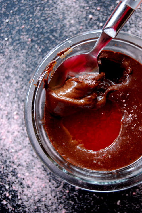 Verrine chocolat poivron