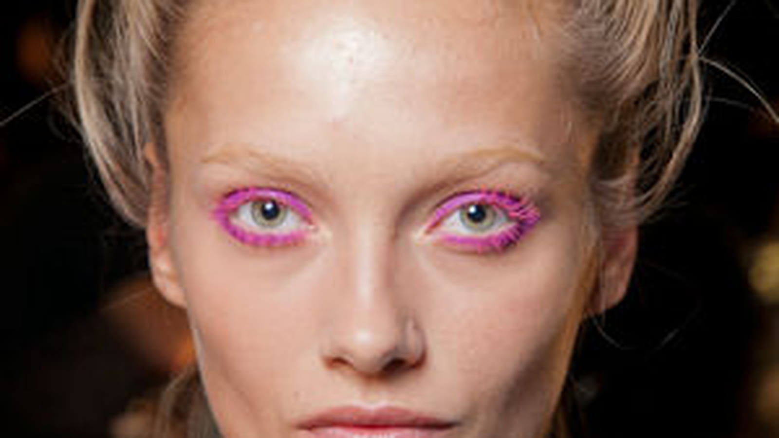 Le look beauté du défilé Donna Karan New York