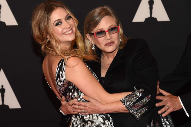 Avec sa fille Billie Catherine Lourd