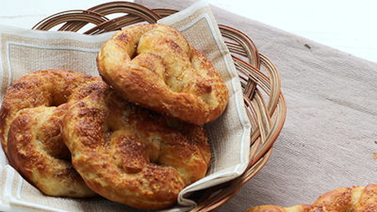 Pretzels à la cannelle