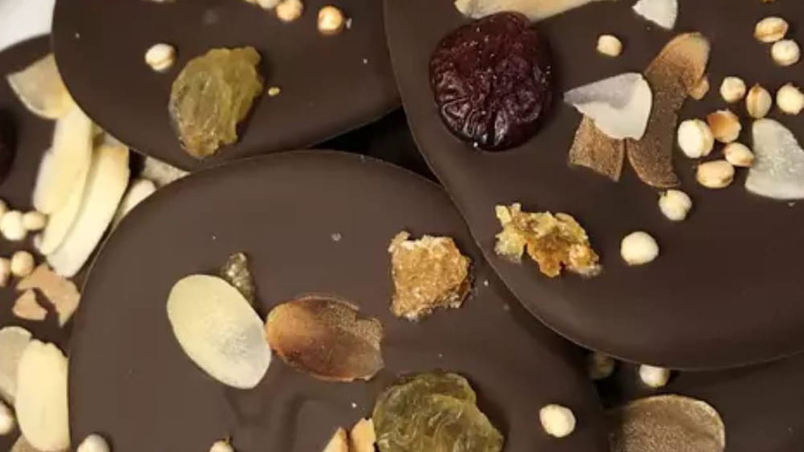 Mendiants au chocolat