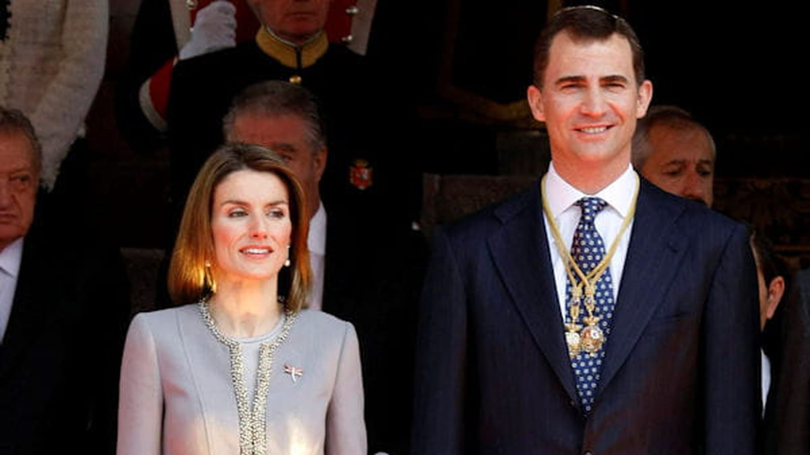 Letizia d'Espagne le 16 avril 2008