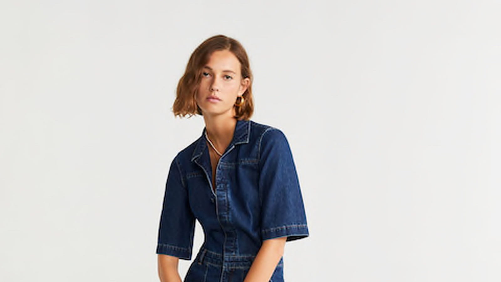 Combinaison denim Mango 