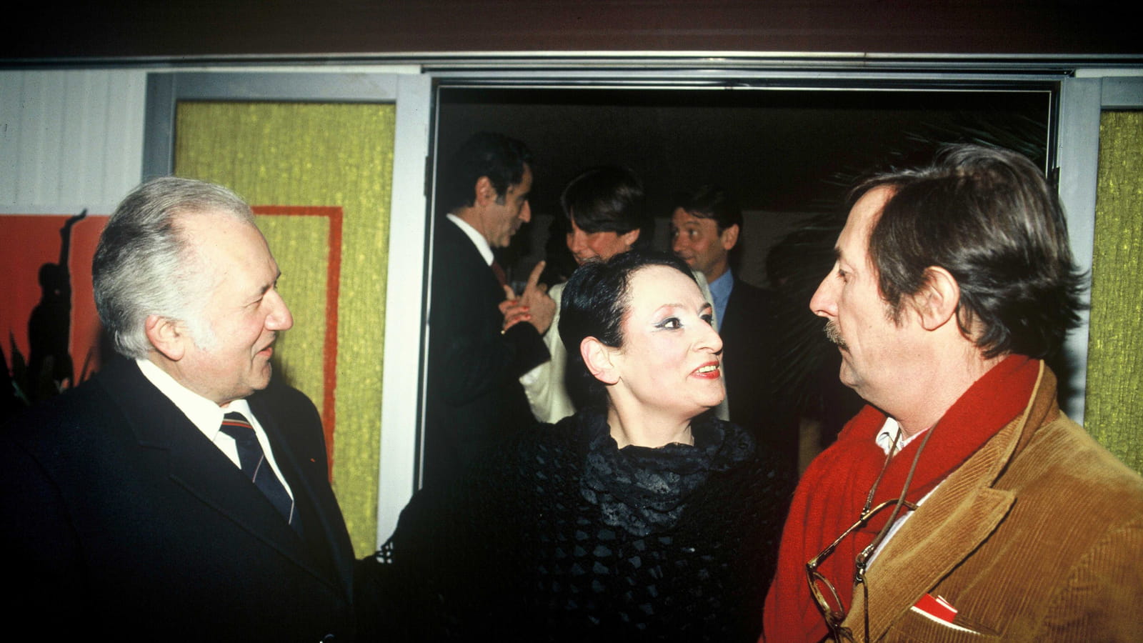 Au concert de Barbara, en 1981