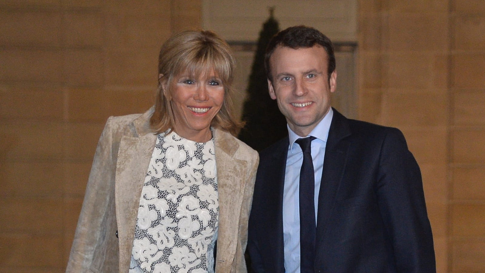 Emmanuel et Brigitte Macron