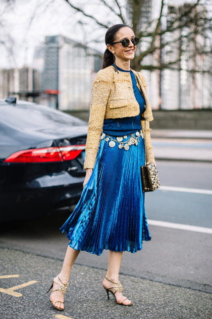 La jupe pliss&eacute;e