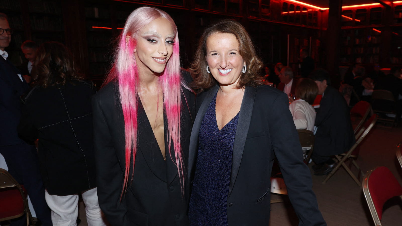 Bilal Hassani et Anne Roumanoff