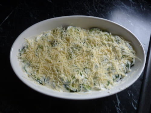 Gratin de courgettes (Gratin)