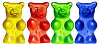 avec quelques colorants, toutes les teintes sont possibles.