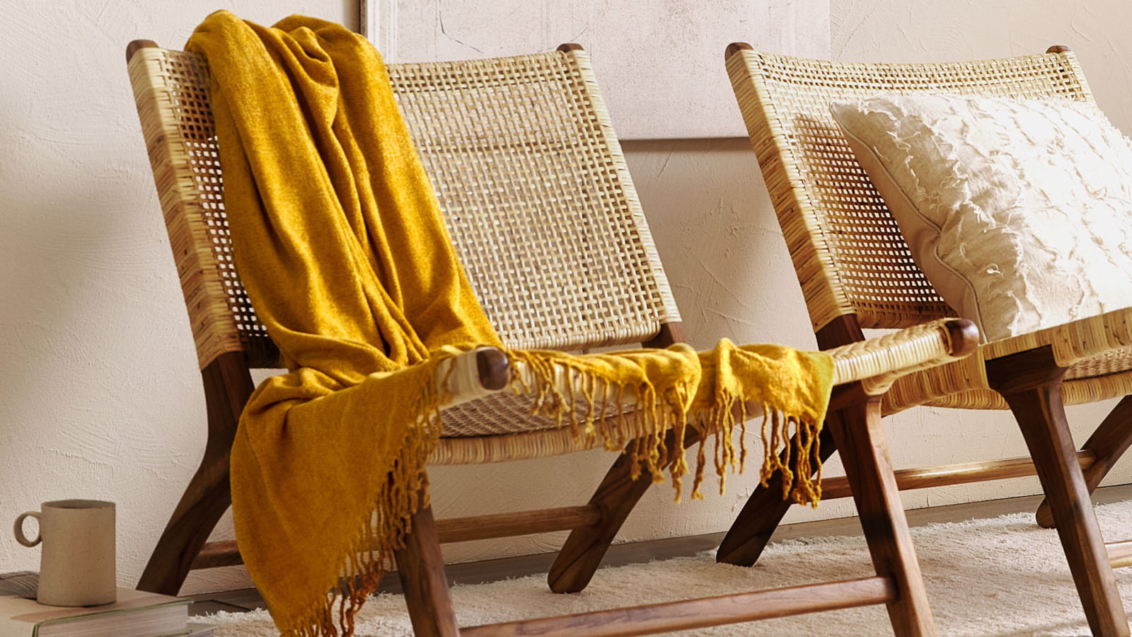 Chaise en rotin Zara Home