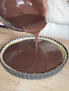Tarte façon Chocolat Dubaï : Etape 6