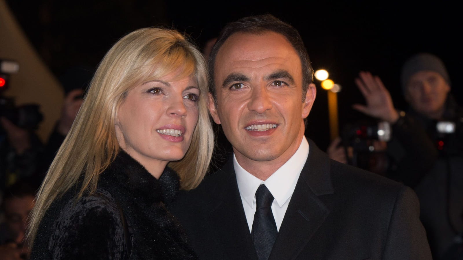 Nikos Aliagas et sa femme, Tina Grigoriou 