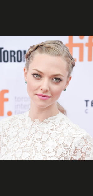 Le chignon tress&eacute; d'Amanda Seyfried