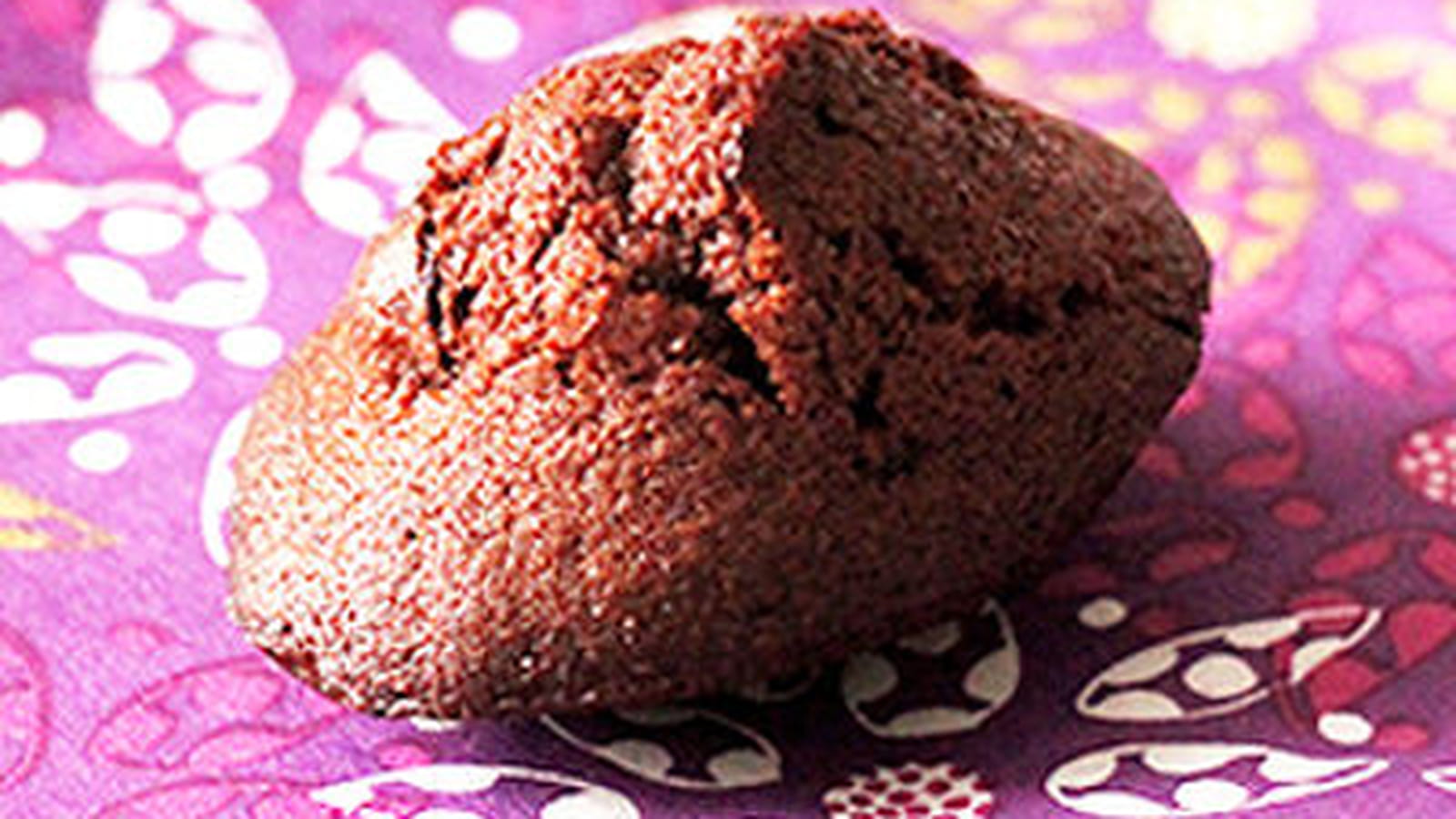 Mini madeleines au chocolat et miel