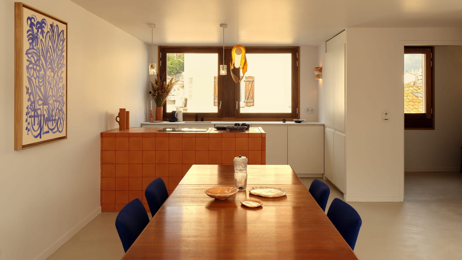 Salle à manger après