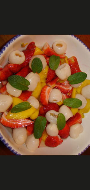 Salade de fruits d'ici et d'ailleurs