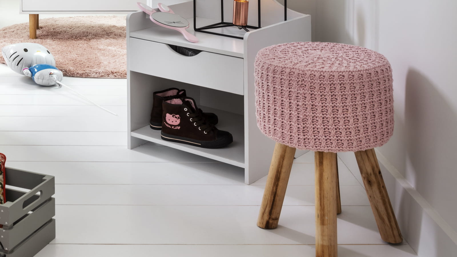 Pouf crocheté Gifi