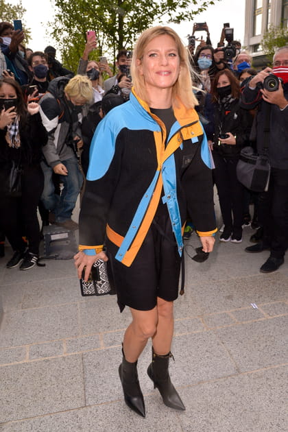 Marina Foïs au déiflé Louis Vuitton