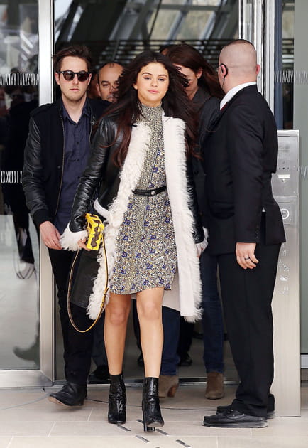 Selena Gomez au défilé Louis Vuitton