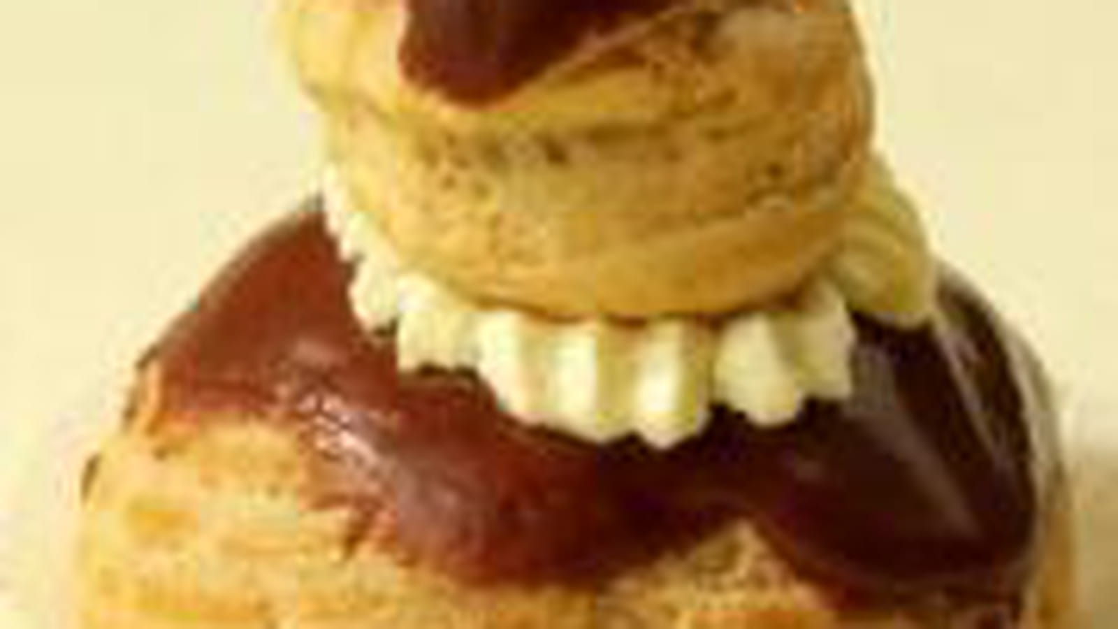 Religieuses au chocolat au lait