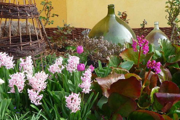 Des bonbonnes comme objet de décoration