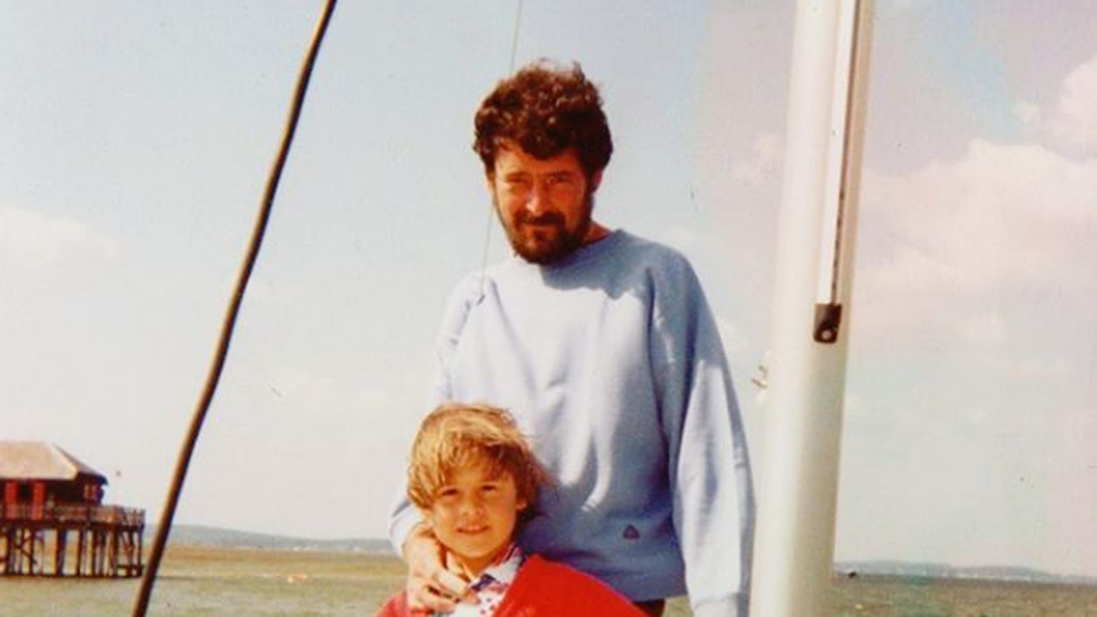 Christophe Beaugrand et son père