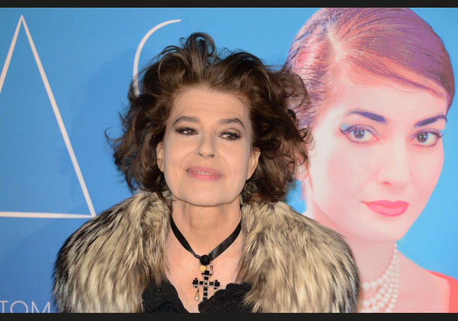 Fanny Ardant, sexy avec son cat-eye ardoise