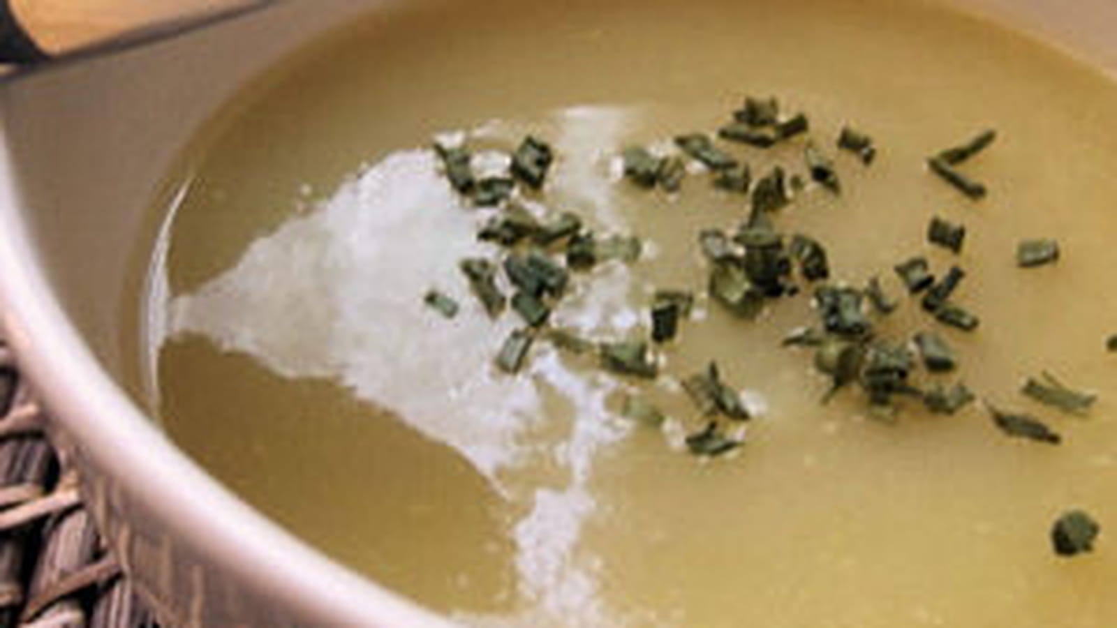 Soupe poireaux-pommes de terre