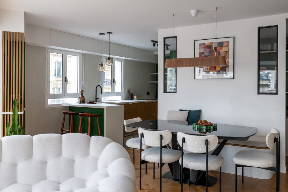 Apr&egrave;s&nbsp;: une salle &agrave; manger beaucoup plus conviviale