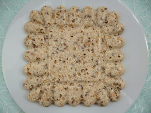 Tofucake pomme coco avec céréales et psyllium