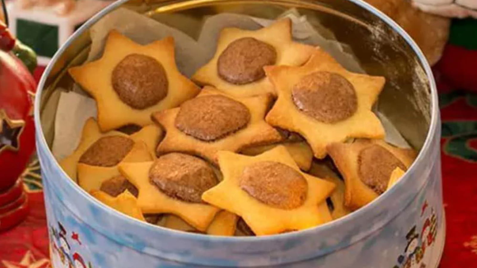 Biscuits Étoiles de Noël soufflées