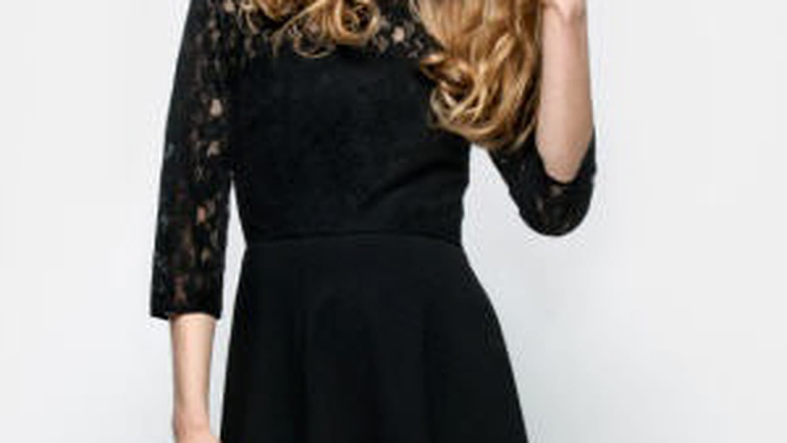 Robe noire cintrée de Naf Naf