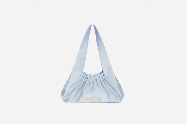 Sac &agrave; main bleu pastel