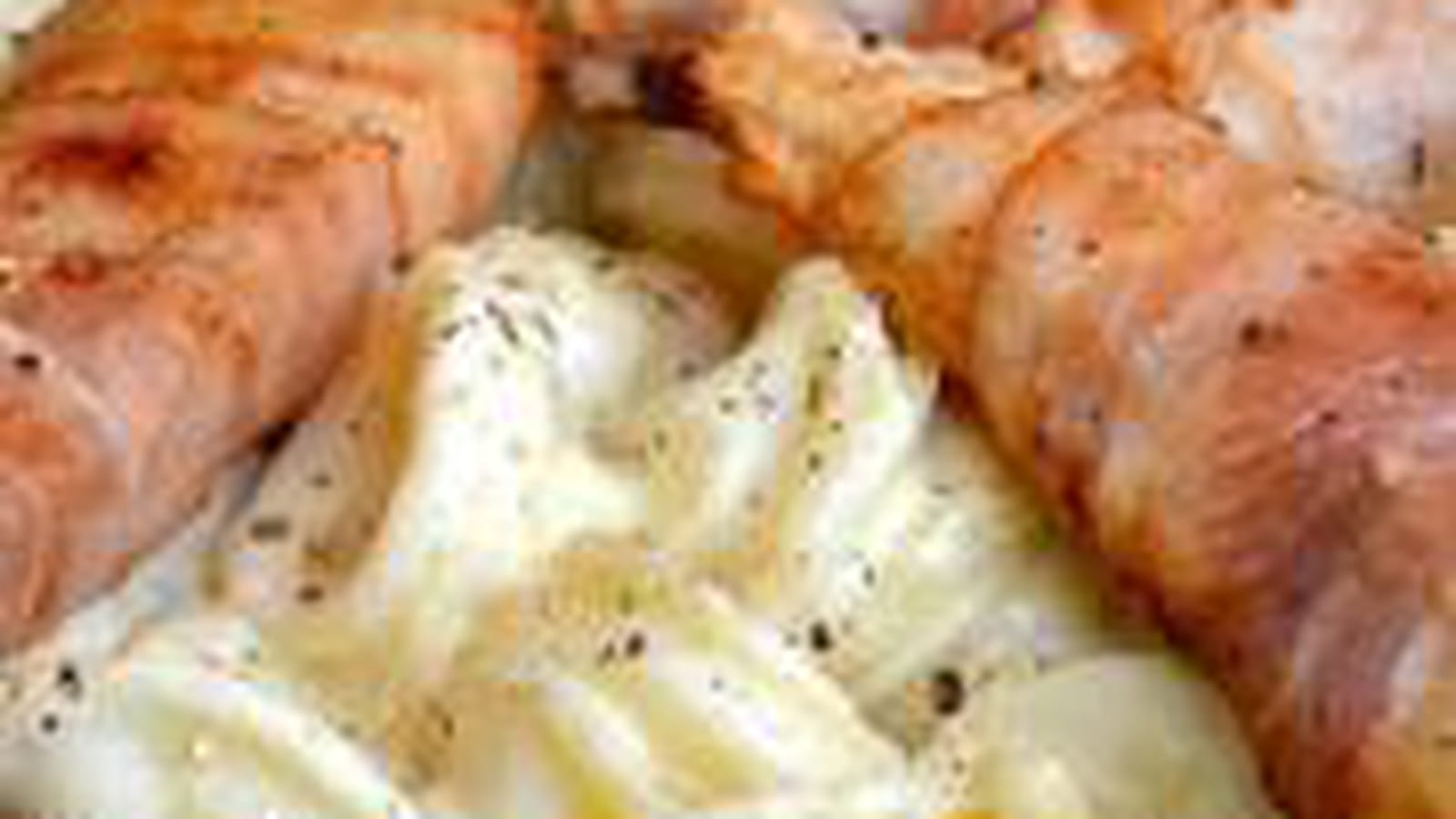 Orecchiette à la sauce Reblochon poulet lard fumé