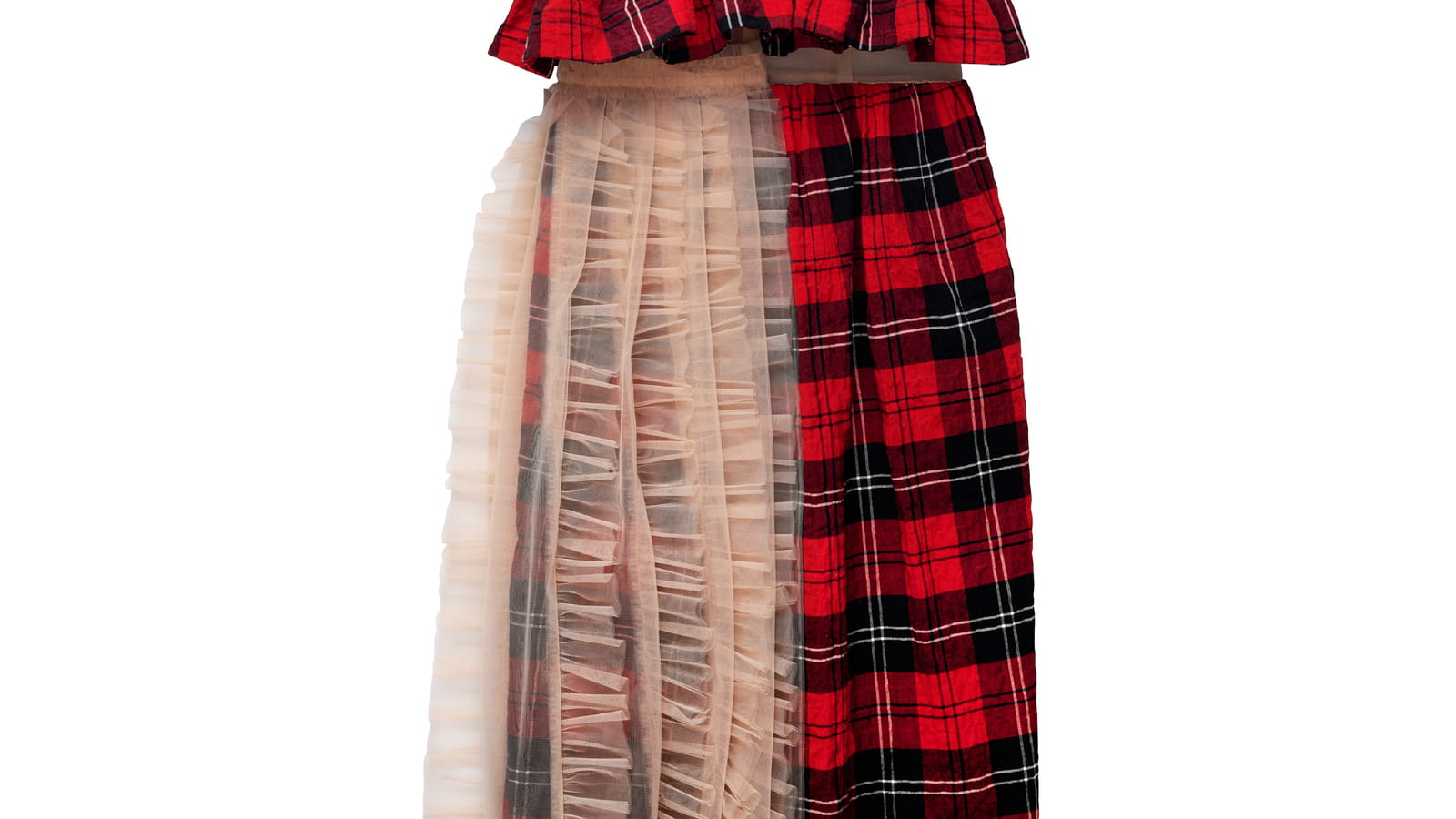 Robe en tartan 