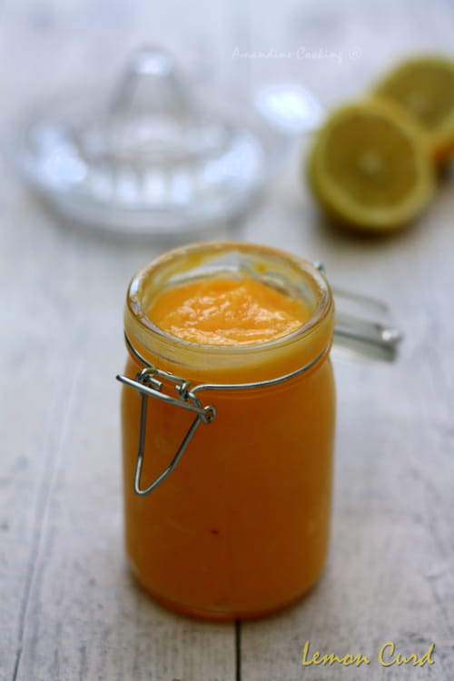 Lemon curd aux citrons bio