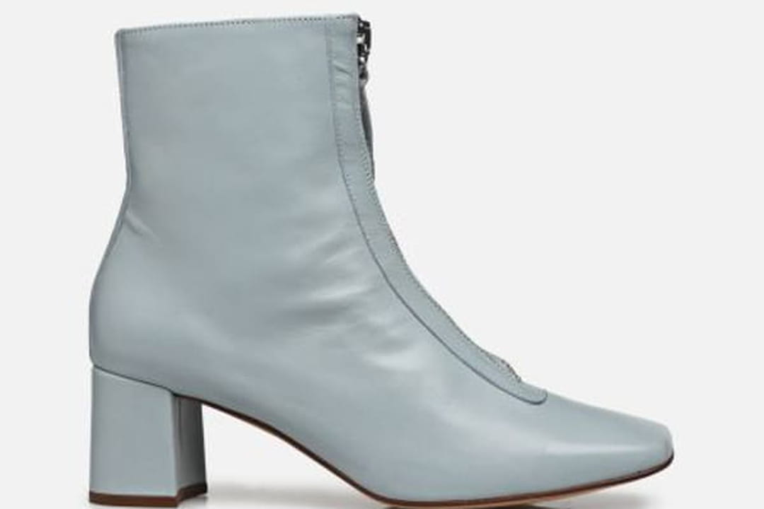 Bottines Western ILC Bleu Gris - Taille 37, Occasion