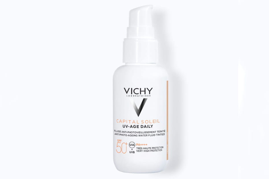 Fluide SPF teint&eacute; &quot;Capital Soleil UV-Age Daily 50&quot; + , Vichy