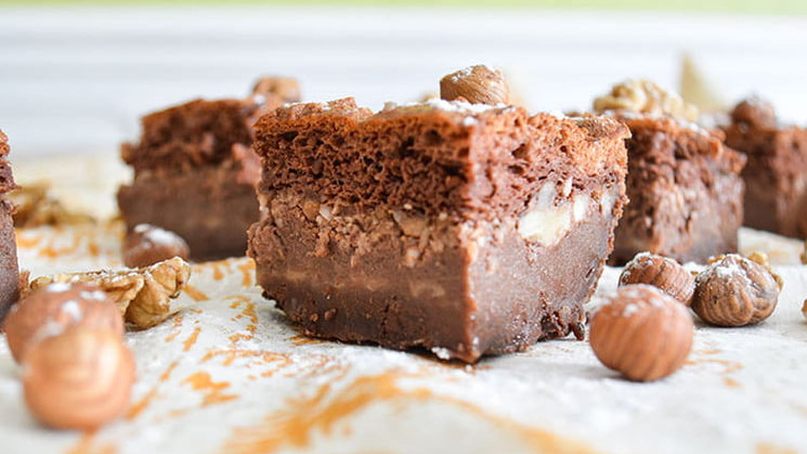 Brownie façon gâteau magique