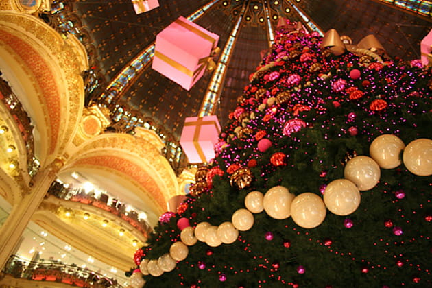 Le sapin géant des Galeries Lafayette