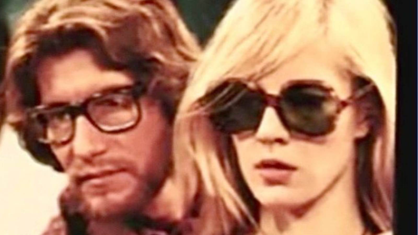 Yves Saint Laurent et Sylvie Vartan