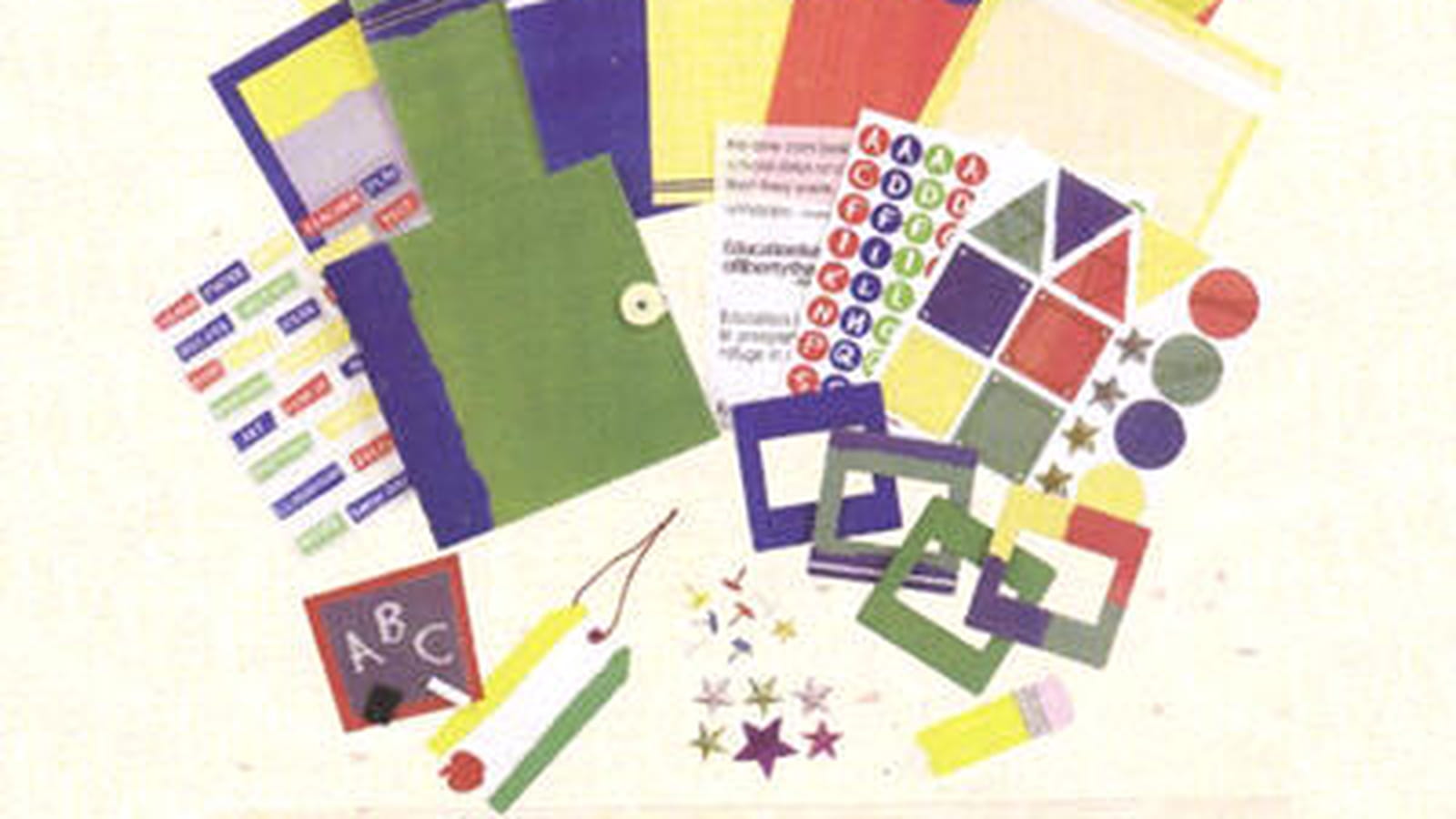 Scrapbooking école