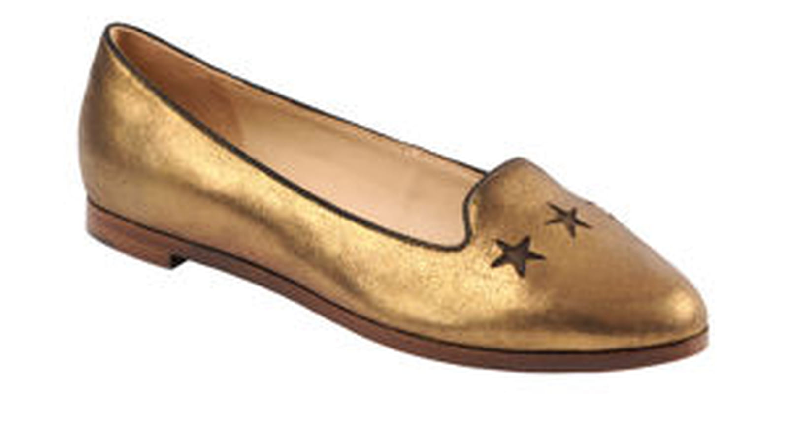Les chaussures dorées