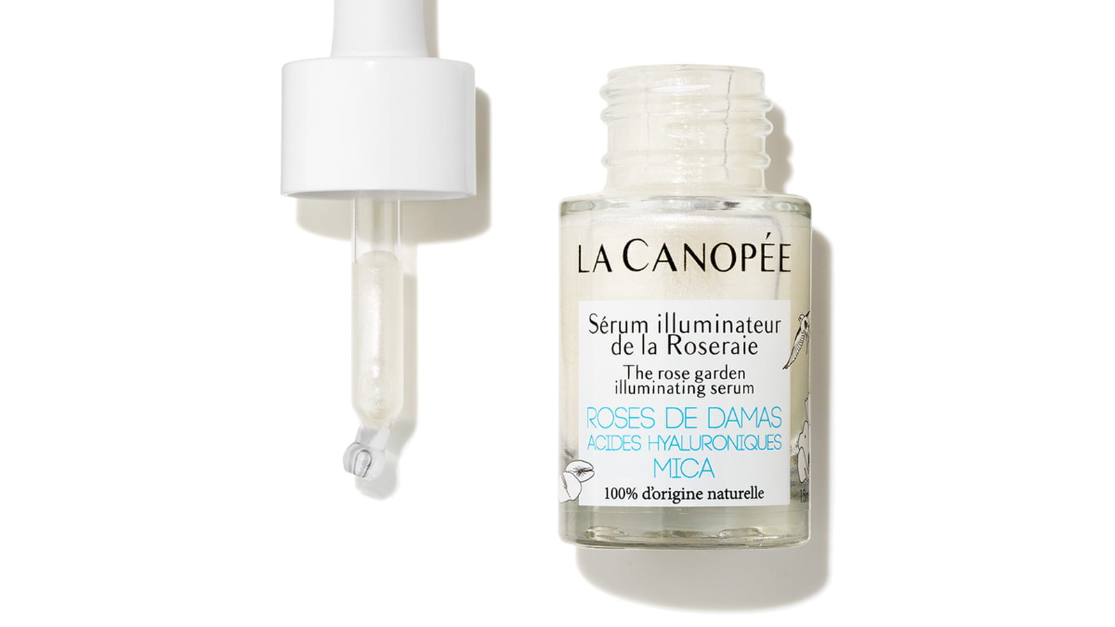 Sérum illuminateur de la Roseraie La Canopée