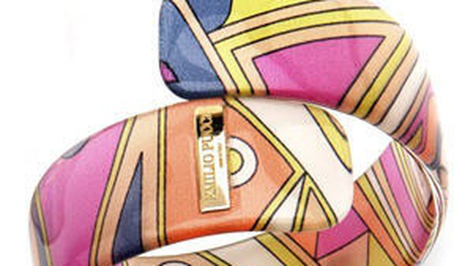 Bracelet en Plexiglas d'Emilio Pucci