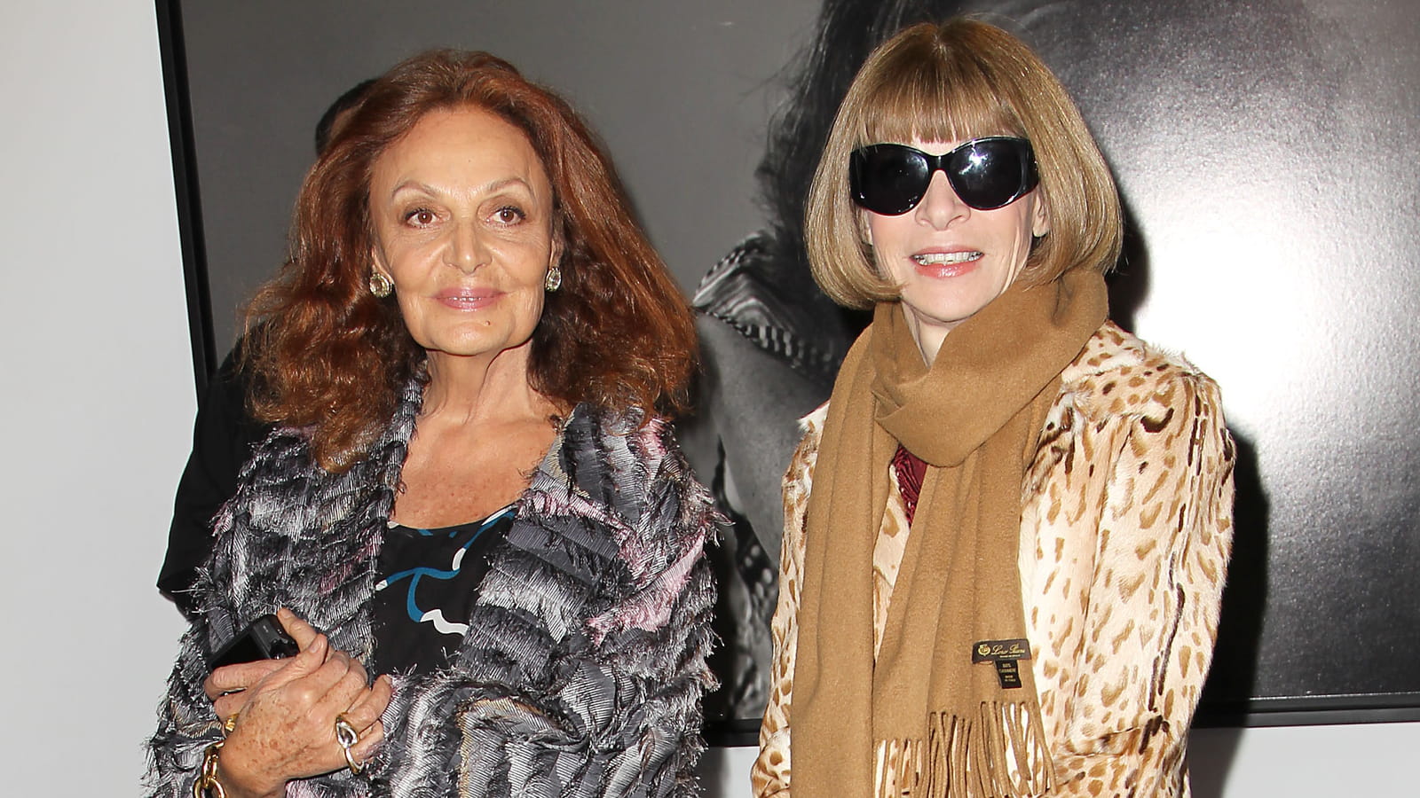 Diane Von Furstenberg et Anna Wintour