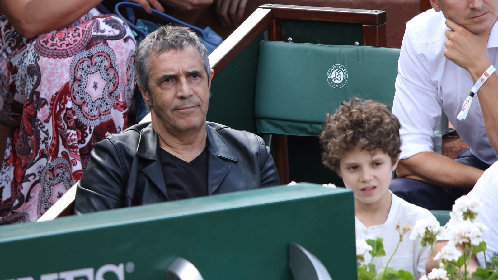 Julien Clerc et son fils