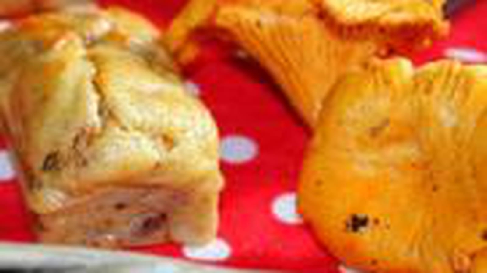 Financiers aux girolles et aux noix