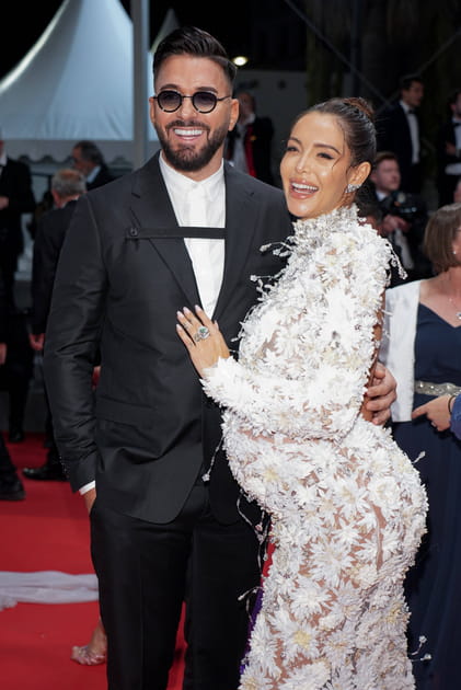 Thomas Vergara et Nabilla, &agrave; la projection de "Elvis", le 25&nbsp;mai